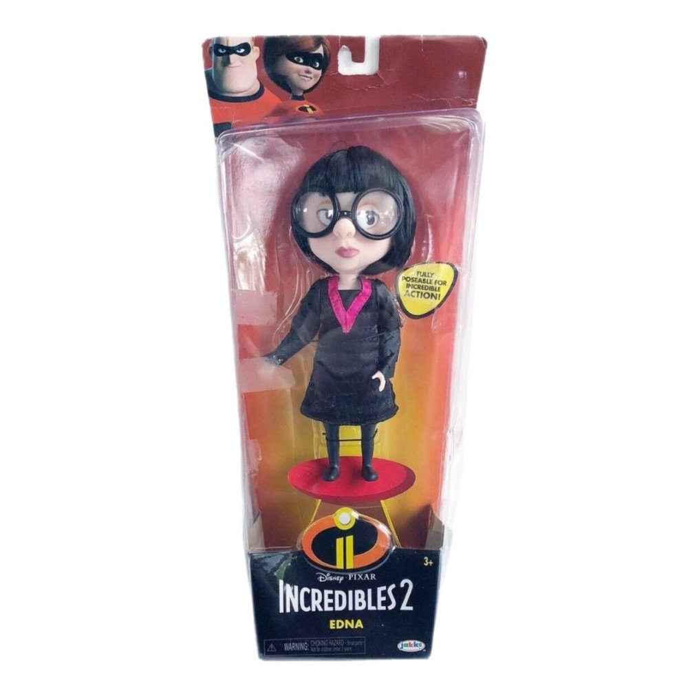 Incredibles 2 Edna Doll In Box